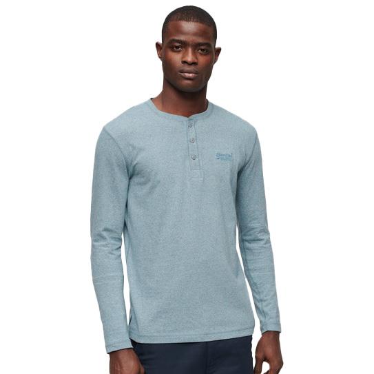 Superdry Essential Logo Emb L/S Henley